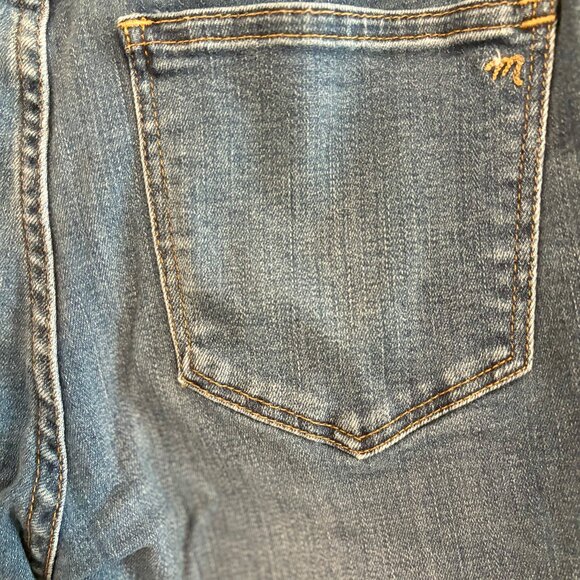 Madewell Mid-Rise Skinny Medium Wash Blue Jeans Women 26 - Picture 8 of 11